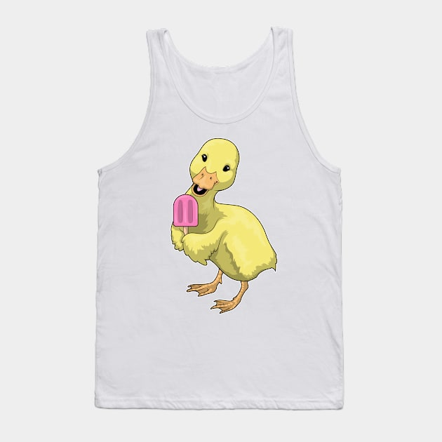 Duck Popsicle Tank Top by Markus Schnabel